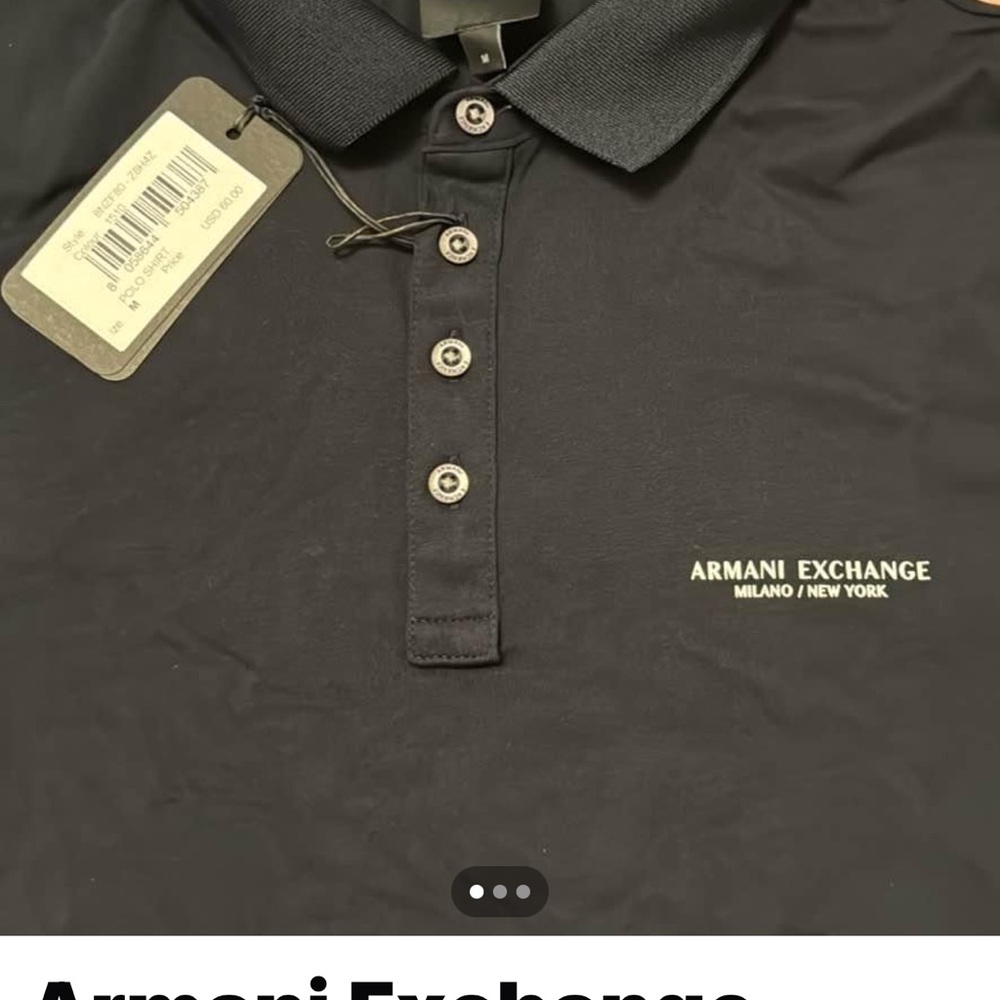 ARMANI XCHANGE NWT MENS SHIRT